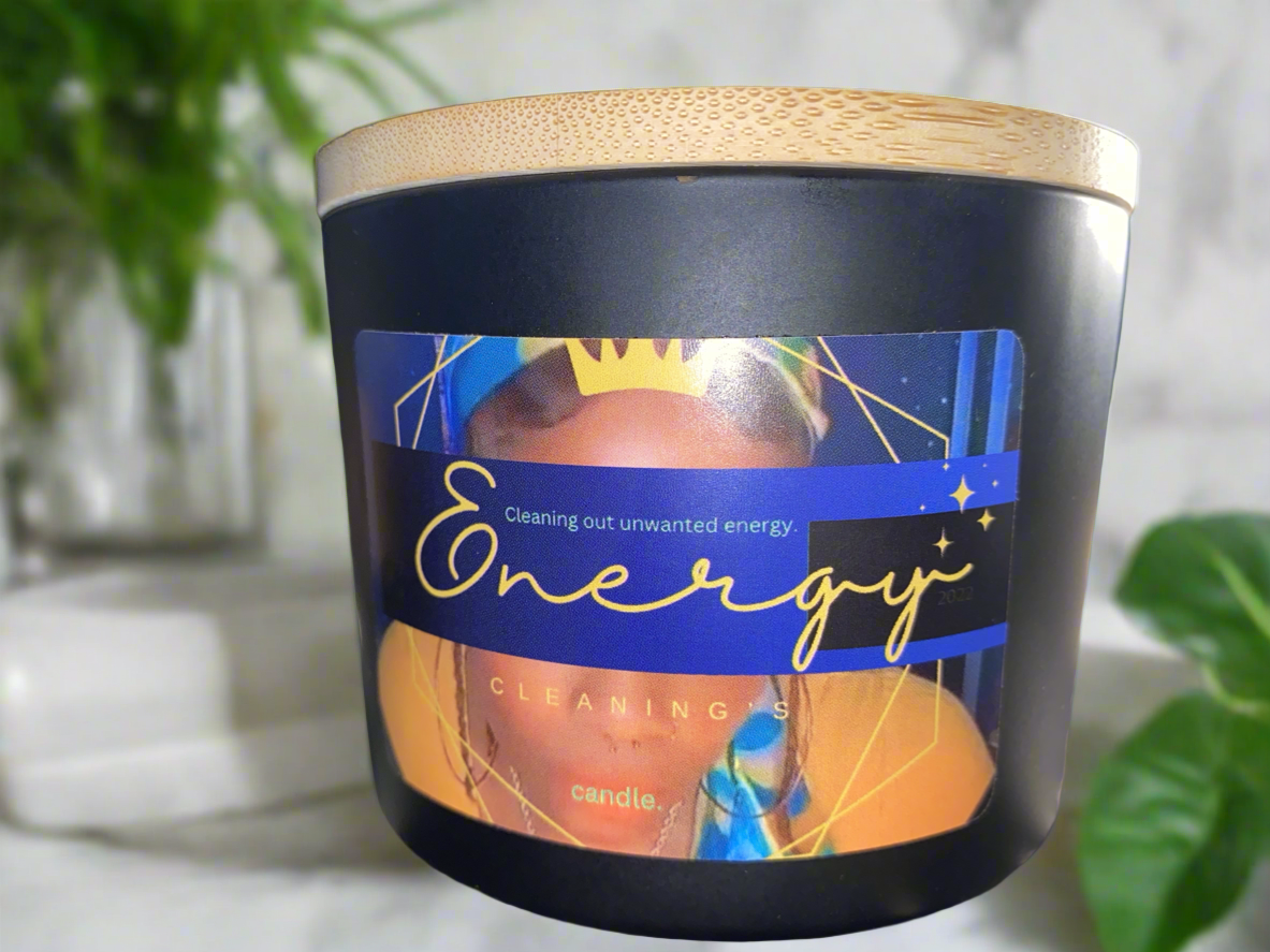 Energy Cleaning candle.