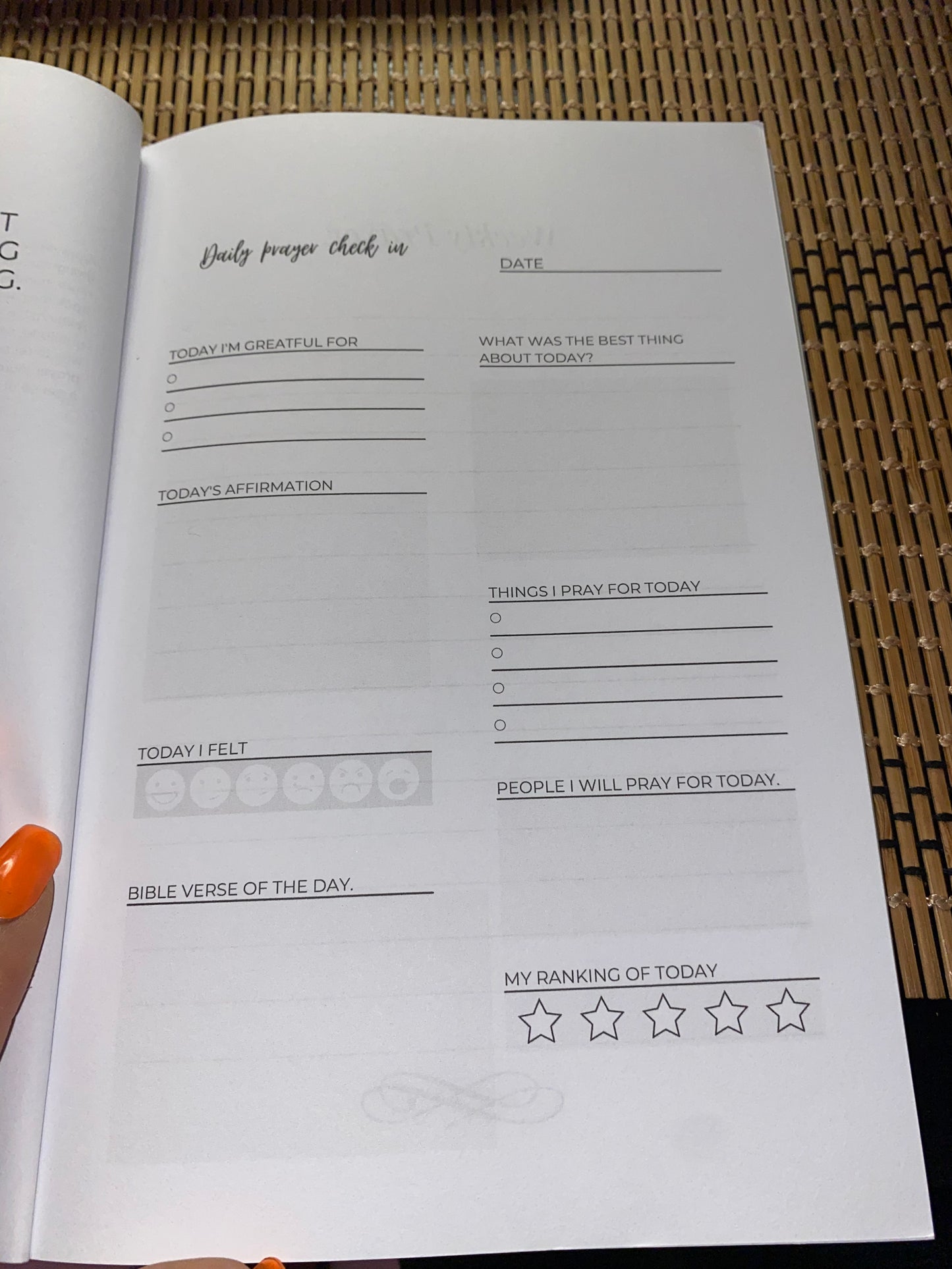 Daily Daily Prayer Journal